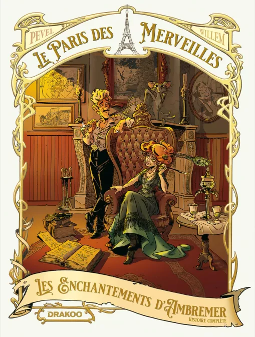 Collection DRAKOO, série Le Paris des Merveilles, BD Le Paris des Merveilles - Les enchantements d'Ambremer - Ecrin histoire complète