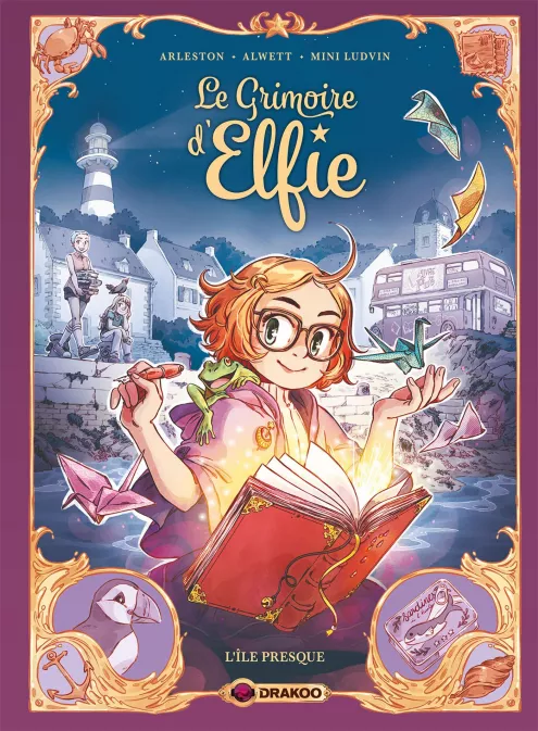 Collection DRAKOO, série Le Grimoire d'Elfie, BD Le Grimoire d'Elfie - vol. 01 - histoire complète