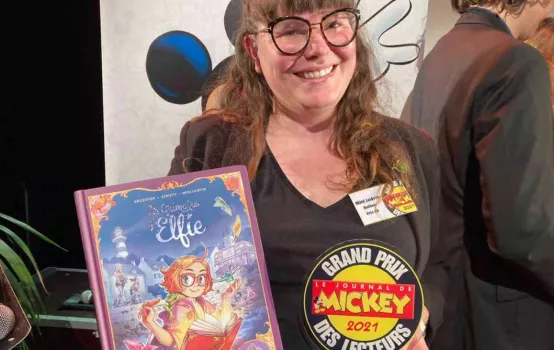 Le Grimoire D'Elfie, lauréat du Grand prix des lecteurs du journal de Mickey 2021